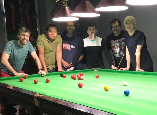 6 players collective photo after Mila Cup tournament